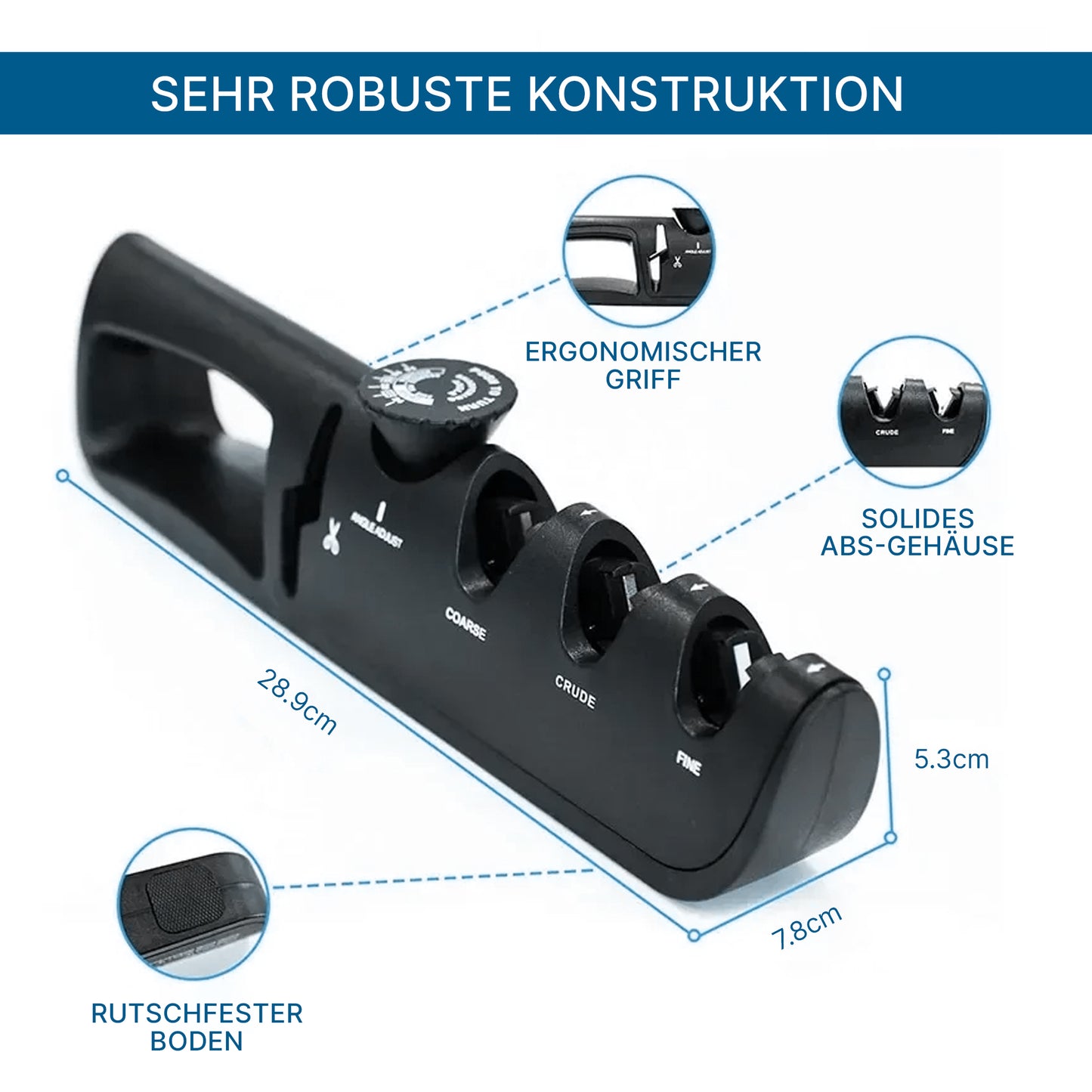 EDELSTAHL MESSERSCHÄRFER