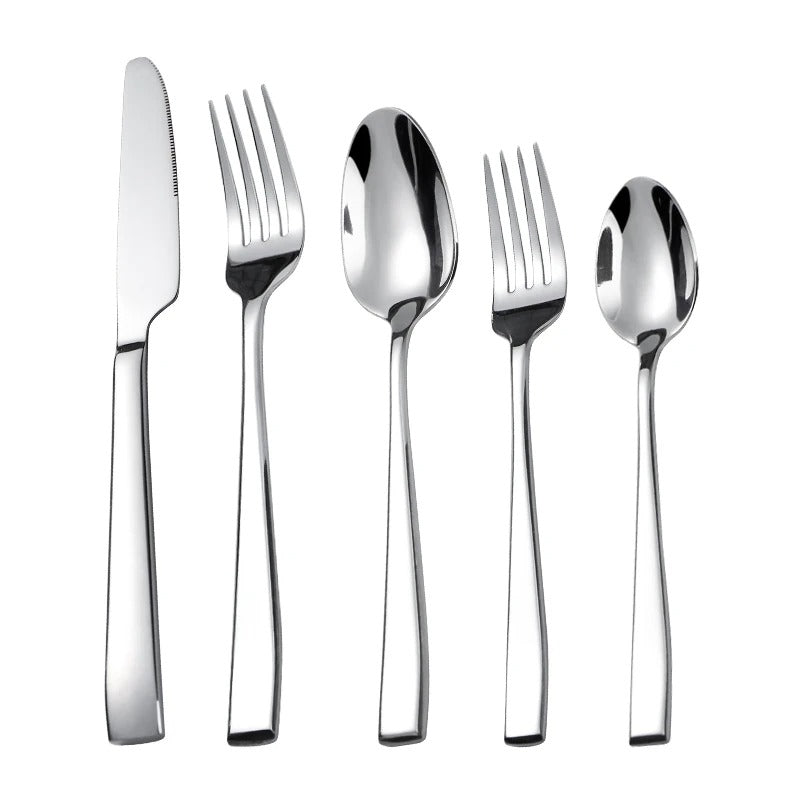 ENSEMBLE DE COUVERTS EN ACIER INOXYDABLE