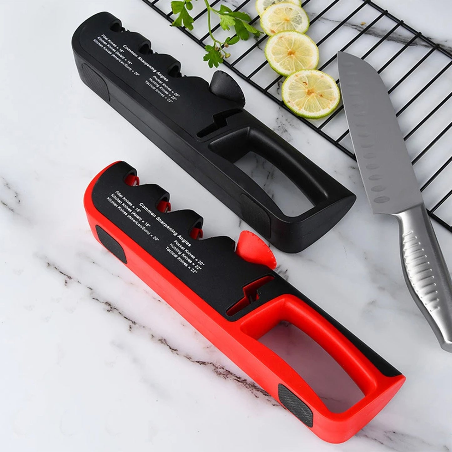 STAINLESS STEEL KNIFE SHARPENER