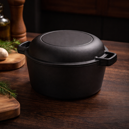 PREMIUM-GUSSEISEN-SCHMORTOPF™ (26cm)