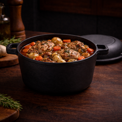 PREMIUM-GUSSEISEN-SCHMORTOPF™ (26cm)