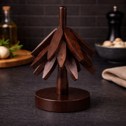 FALTBARE HOLZ-UNTERSETZER™