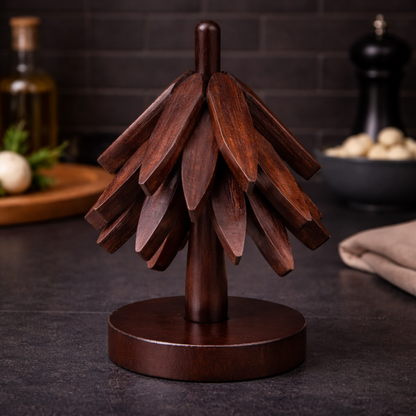 FALTBARE HOLZ-UNTERSETZER™