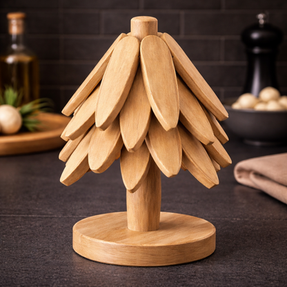 FALTBARE HOLZ-UNTERSETZER™