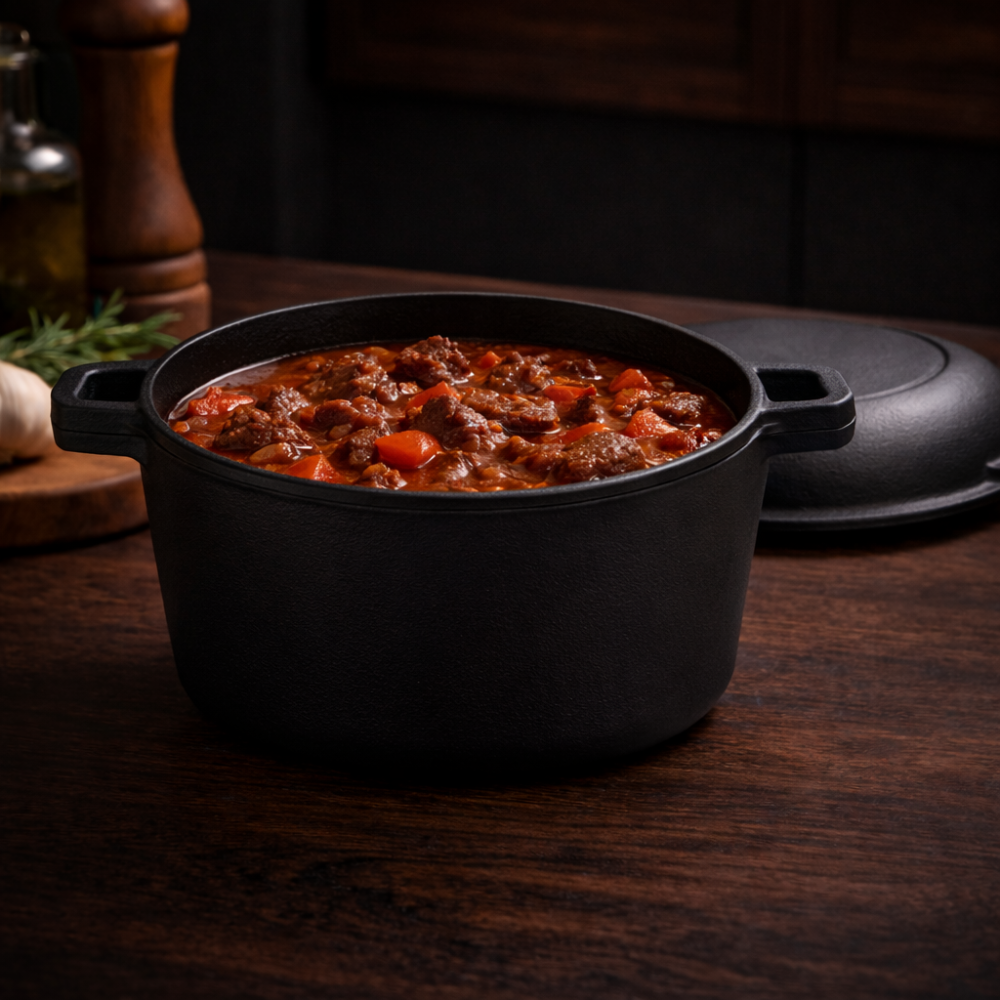 PREMIUM-GUSSEISEN-SCHMORTOPF™ (26cm)