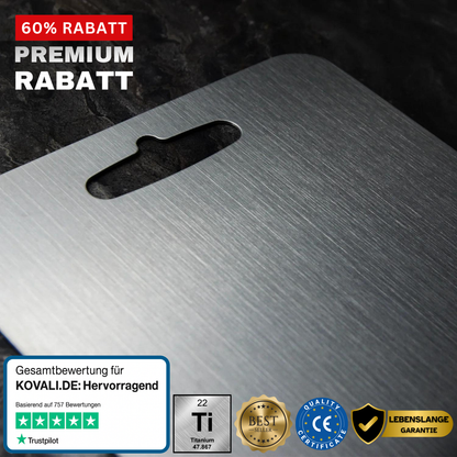 100% TITANIUM CUTTING BOARD™