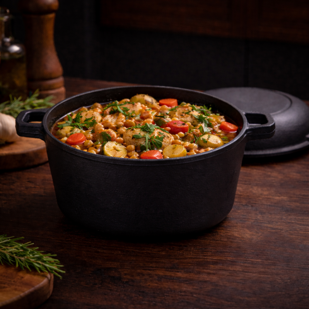 PREMIUM-GUSSEISEN-SCHMORTOPF™ (26cm)