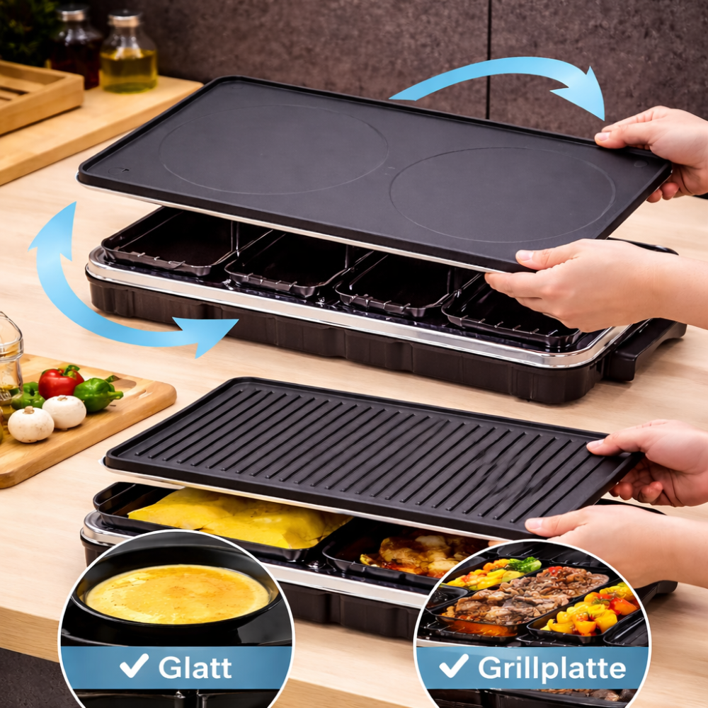 DELUXE-RACLETTE™ (8 Pers.)
