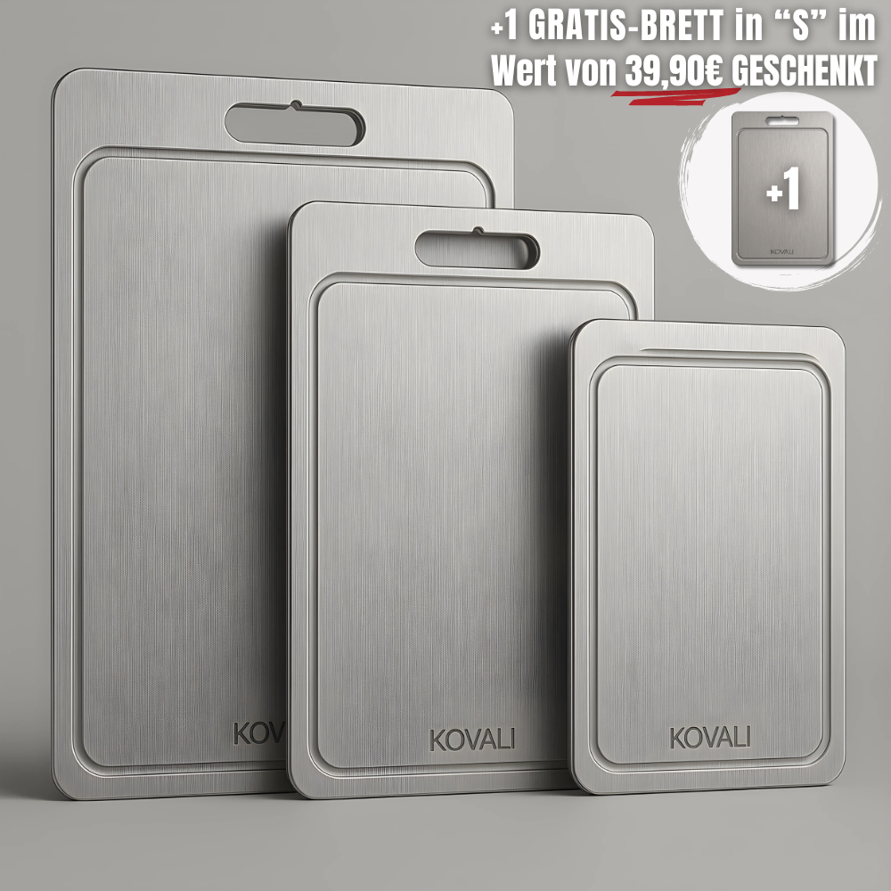 100%-TITAN-SCHNEIDEBRETT™ 2.0 mit Ablaufrinne